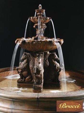 2-Tier Cavalli Outdoor Water Fountain for Pond product image