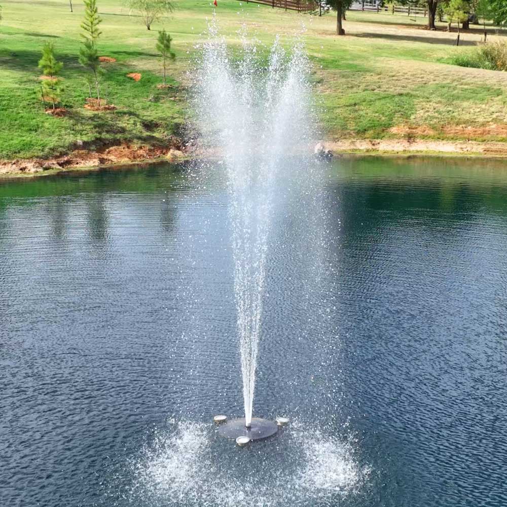 Pond Select Eco Series 1/2 HP Pond Fountain with 4 Spray Patterns 115V
