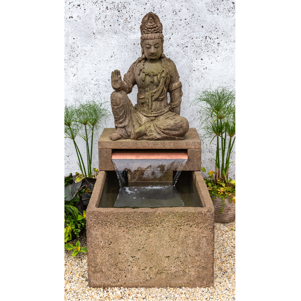 Antique Quan Yin Buddha Outdoor Fountain product image