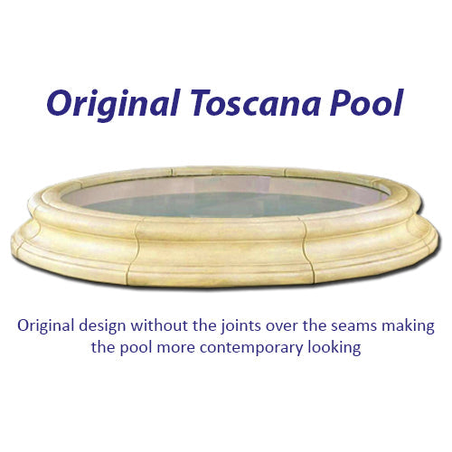 Angella Outdoor Fountain in Toscana Pool