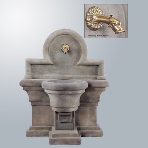 Porta Romana Wall Outdoor Fountain For Spout product image