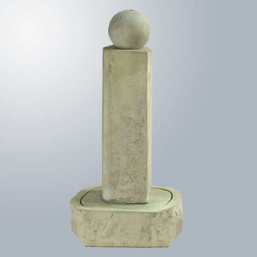Rock Pillar Fountain With Ball product image