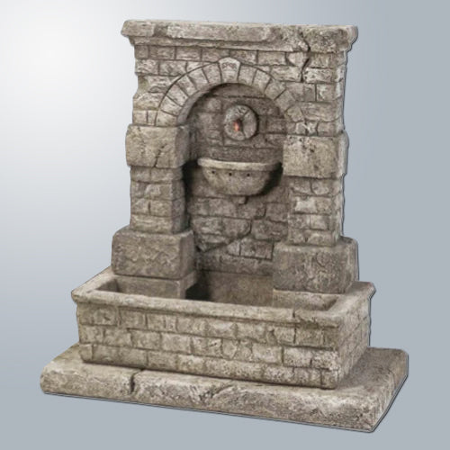 SPQR Outdoor Fountain with Step for garden or patio