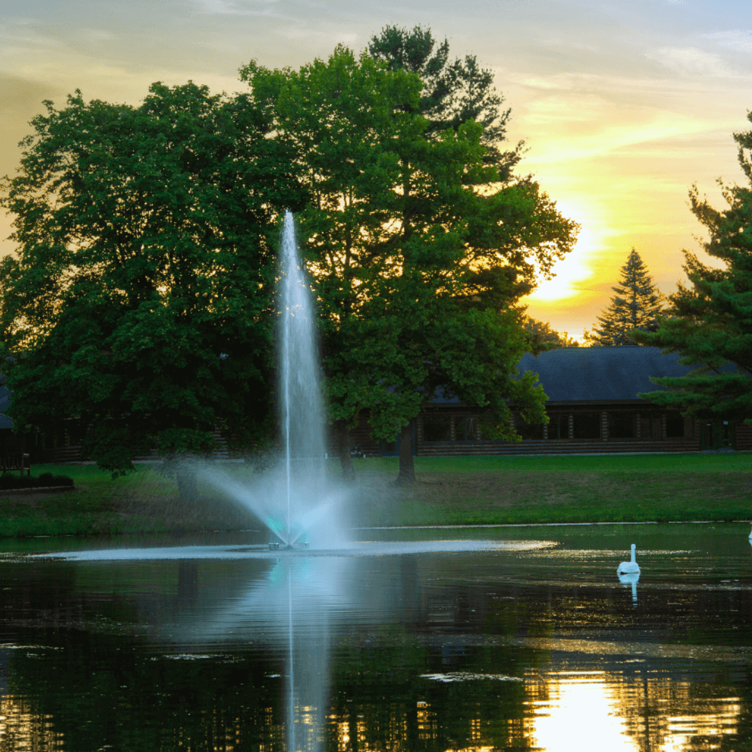 Scott Aerator Skyward Pond Fountain