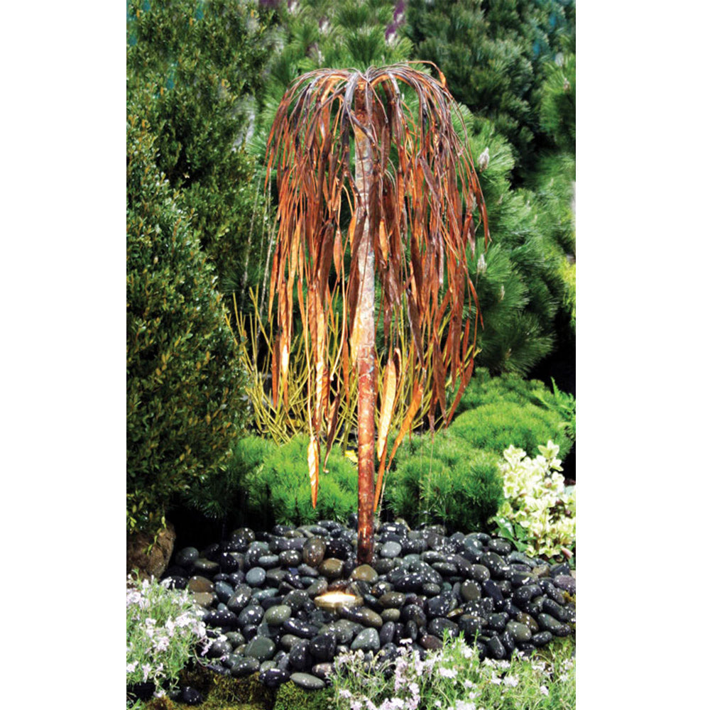 37 inch Copper Weeping Willow Garden Fountain product image
