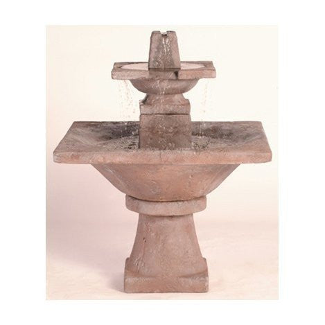 2-Tier Quadrate Garden Water Fountain product image