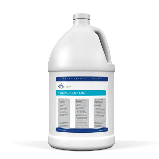 Wetland Pond and Lake Bacteria Professional Grade 1 gallon 3.78 liter bottle