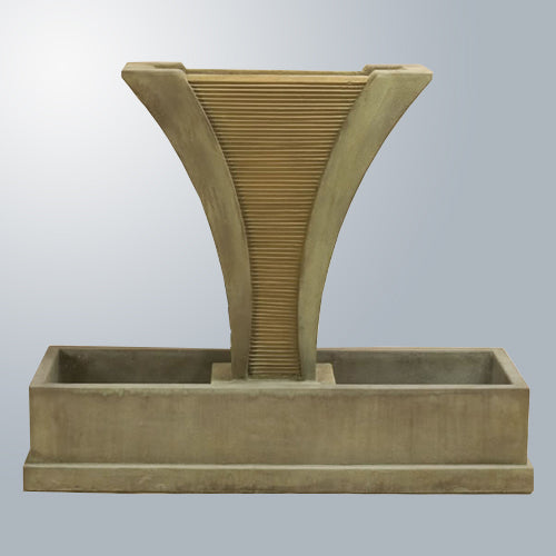 Diesse Fountain with water flowing in the center
