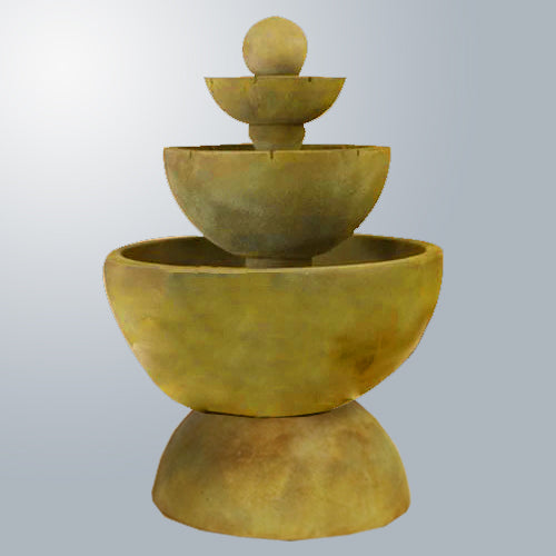 Tondo Three Tier Fountain With Spillways product image