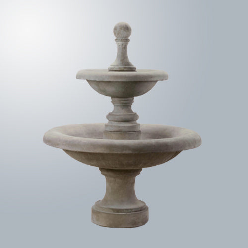 Westminster Two Tier Fountain Short outdoor water feature