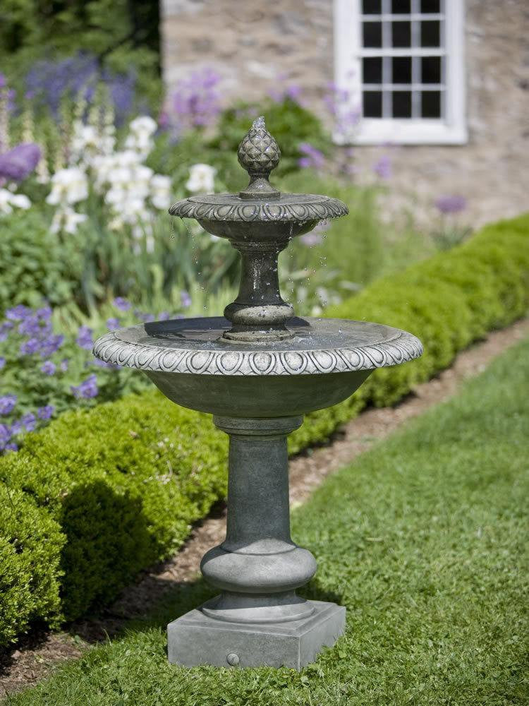 Williamsburg Pineapple 2 Tier Garden Water Fountain product image